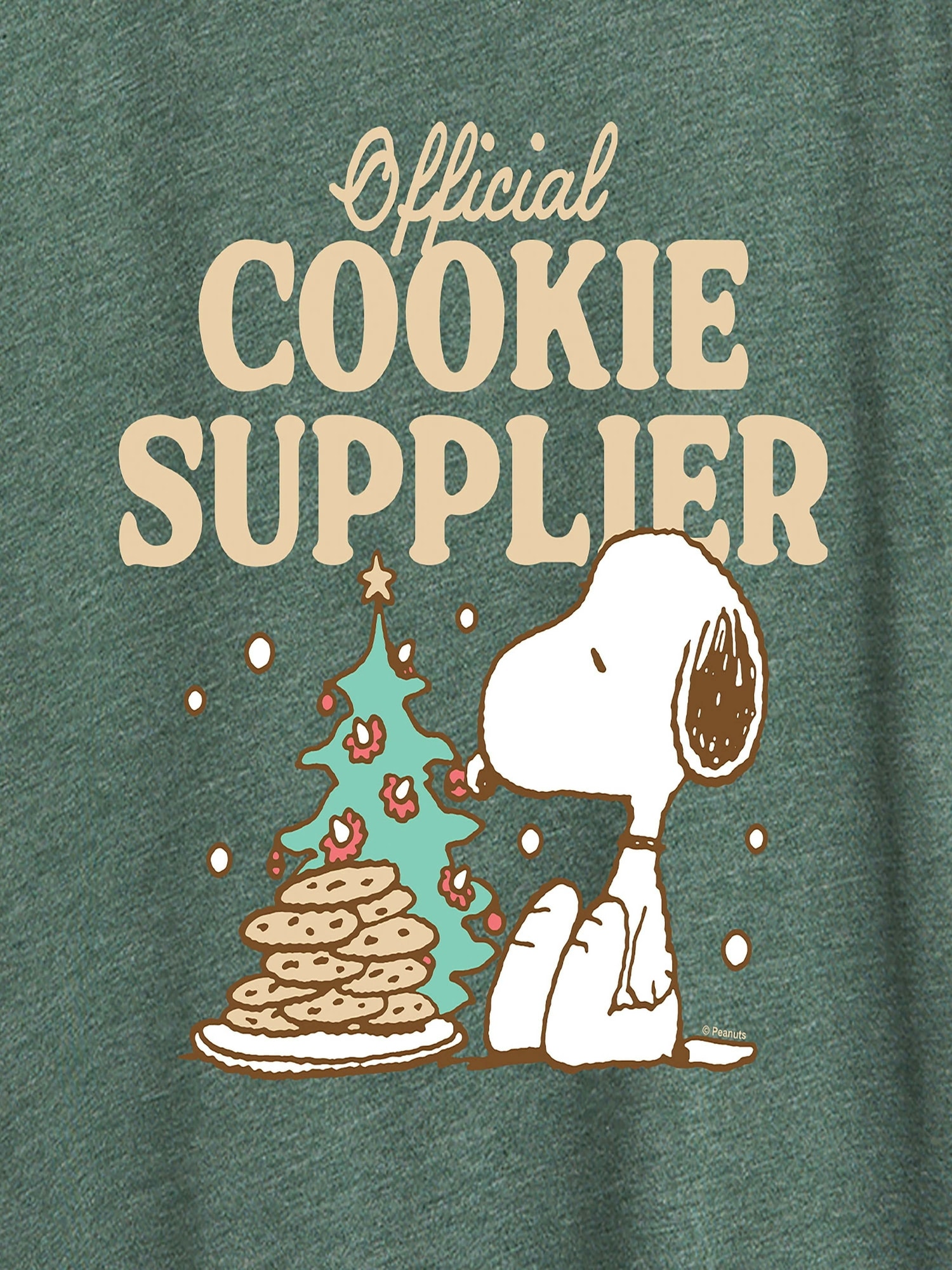 Peanuts Official Cookie Supplier Short Sleeve Graphic Tee | Old Navy