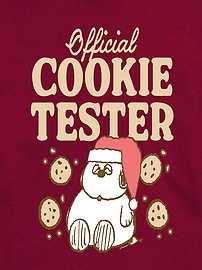Image number 2 showing, Peanuts Official Cookie Tester Short Sleeve Graphic Tee
