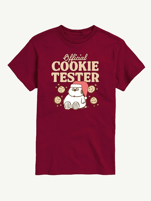 Image number 1 showing, Peanuts Official Cookie Tester Short Sleeve Graphic Tee