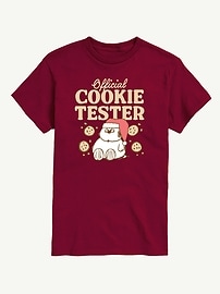 Image number 1 showing, Peanuts Official Cookie Tester Short Sleeve Graphic Tee