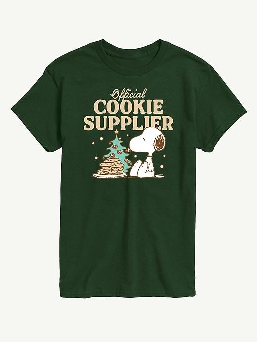 Image number 1 showing, Peanuts Official Cookie Supplier Short Sleeve Graphic Tee