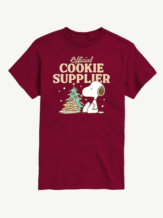Image number 1 showing, Peanuts Official Cookie Supplier Short Sleeve Graphic Tee