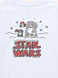 Image number 2 showing, Star Wars Christmas Scribble Short Sleeve Tee For Toddler