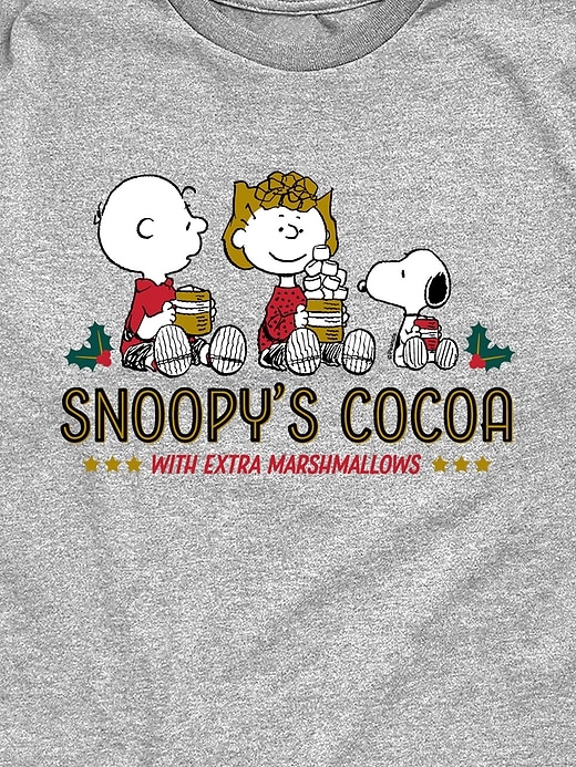 Image number 2 showing, Peanuts Snoopys Cocoa Short Sleeve Tee For Kids