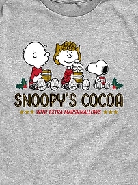 Image number 2 showing, Peanuts Snoopys Cocoa Short Sleeve Tee For Kids