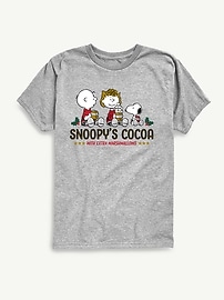 Image number 1 showing, Peanuts Snoopys Cocoa Short Sleeve Tee For Kids