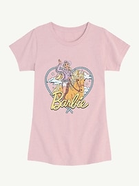 Image number 1 showing, Western Barbie Short Sleeve Tee For Toddler