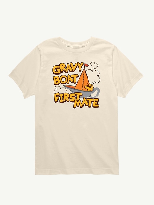 Image number 1 showing, Peanuts Gravy Boat First Mate Short Sleeve Tee For Kids