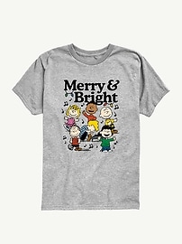 Image number 1 showing, Peanuts Merry And Bright Short Sleeve Tee For Kids