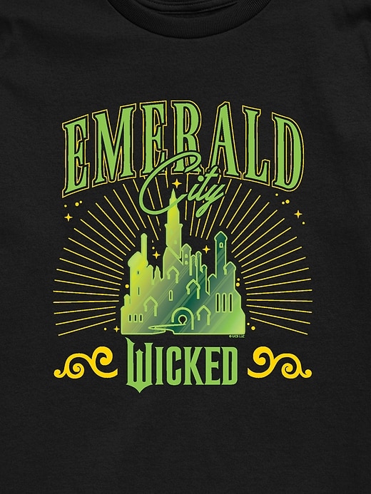 Image number 2 showing, Wicked Emerald City Short Sleeve Tee For Kids