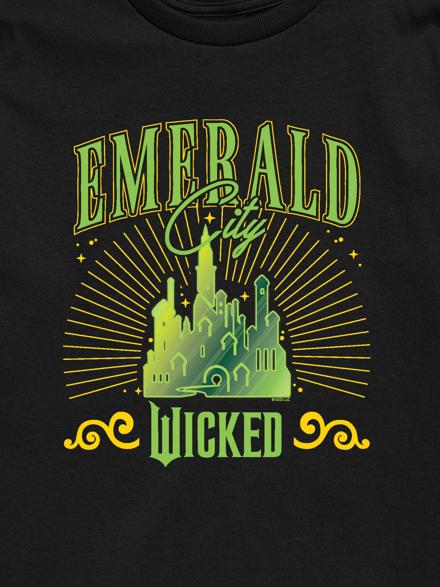 Детская футболка Old Navy Wicked Emerald City Short Sleeve, цвет: Чёрный — фото 2