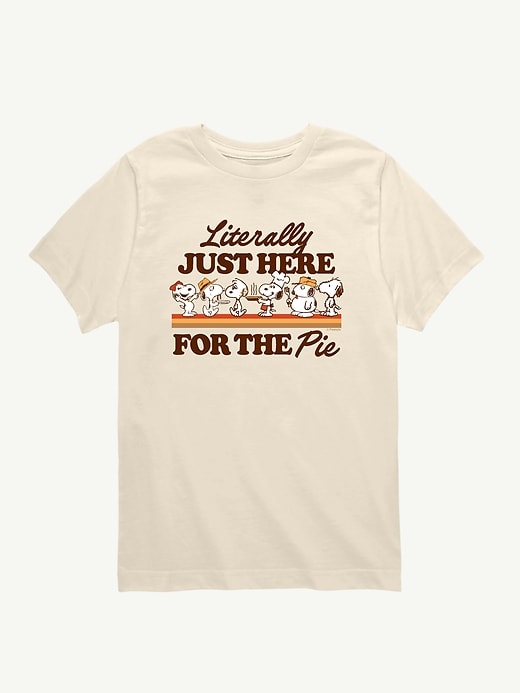 Image number 1 showing, Peanuts Here For The Pie Short Sleeve Tee For Toddler