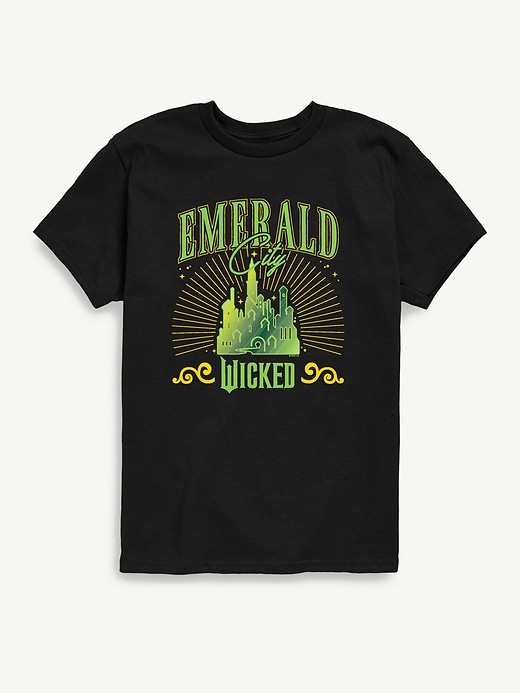 Image number 1 showing, Wicked Emerald City Short Sleeve Tee For Kids