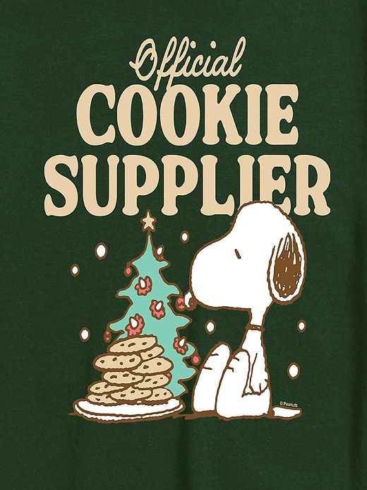 Image number 2 showing, Peanuts Official Cookie Supplier Short Sleeve Graphic Tee