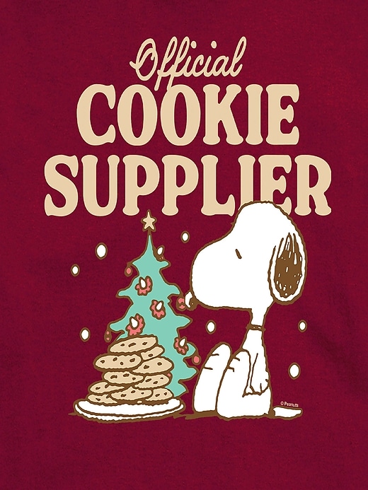 Image number 2 showing, Peanuts Official Cookie Supplier Short Sleeve Graphic Tee