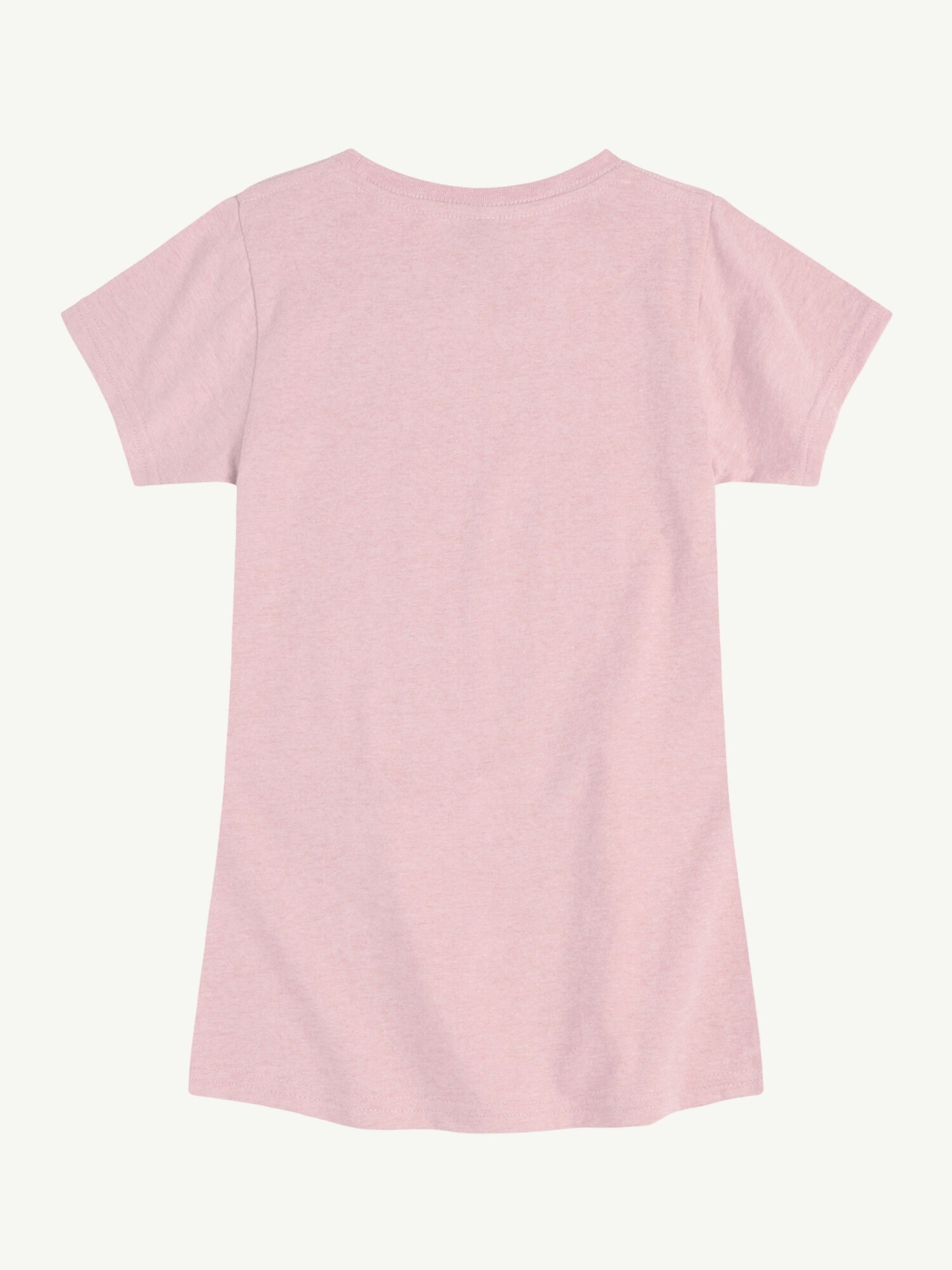 Детская футболка Old Navy Western Barbie с коротким рукавом для малышей, цвет: Меланжевый розовый — фото 3