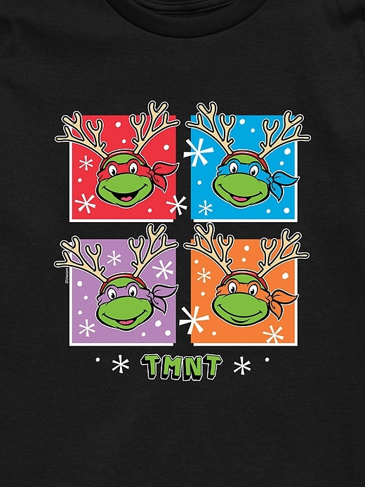Image number 2 showing, Teenage Mutant Ninja Turtles Christmas Short Sleeve Tee For Toddler