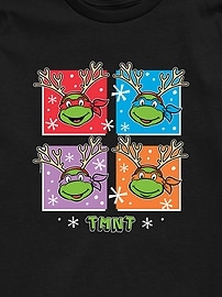 Image number 2 showing, Teenage Mutant Ninja Turtles Christmas Short Sleeve Tee For Toddler