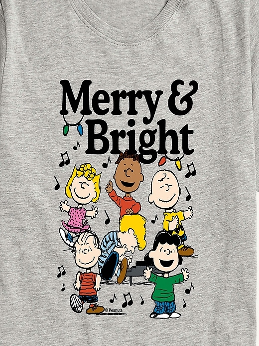 Image number 2 showing, Peanuts Merry And Bright Short Sleeve Tee For Toddler