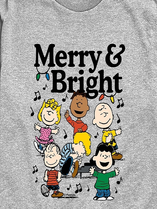 Image number 2 showing, Peanuts Merry And Bright Short Sleeve Tee For Kids