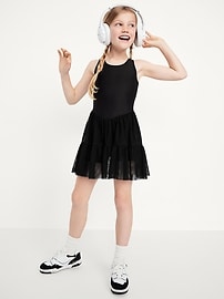 Image number 4 showing, PowerSoft Sleeveless Tutu Athletic Dress for Girls