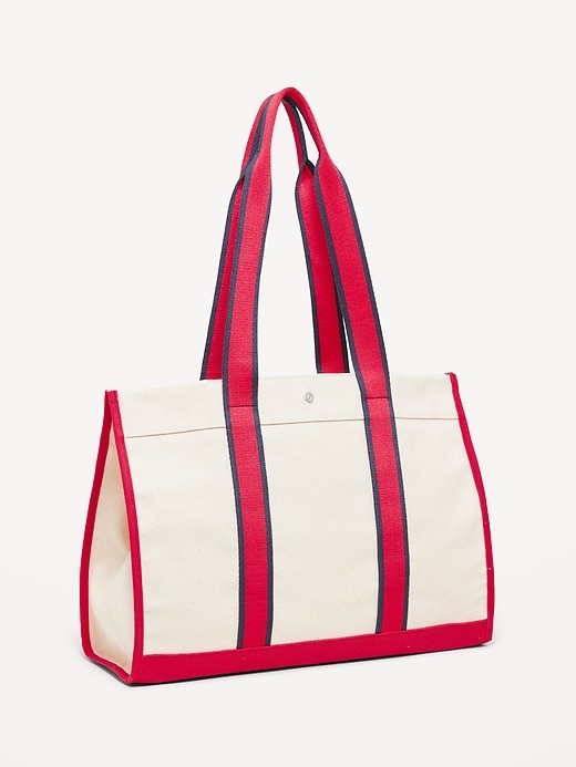 Image number 5 showing, Large Canvas Tote Bag
