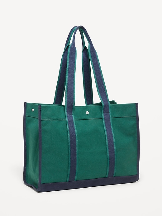 Image number 3 showing, Large Canvas Tote Bag