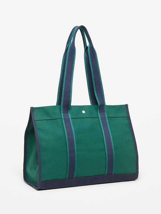 Image number 5 showing, Large Canvas Tote Bag