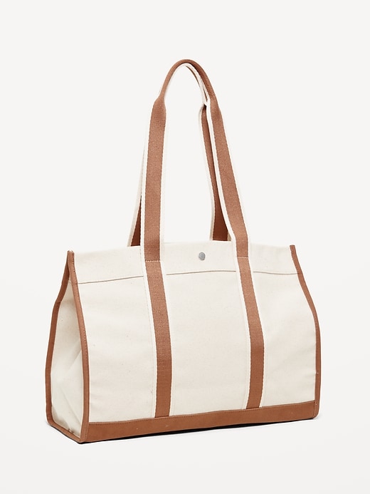 Image number 5 showing, Large Canvas Tote Bag