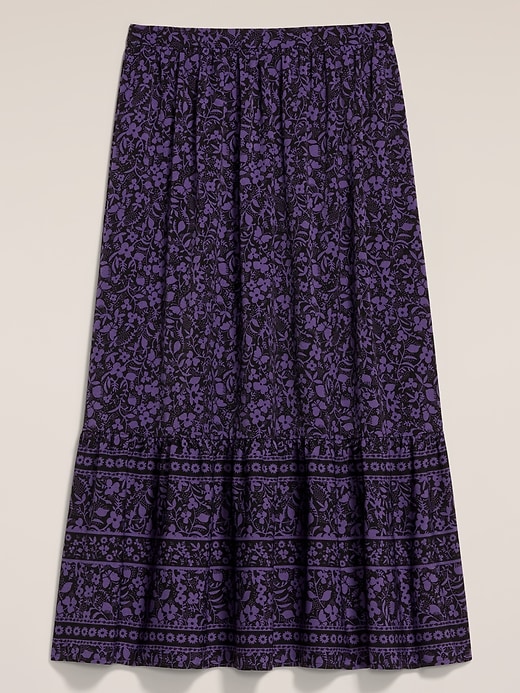 Image number 4 showing, Old Navy x Anna Sui Tiered Midi Skirt