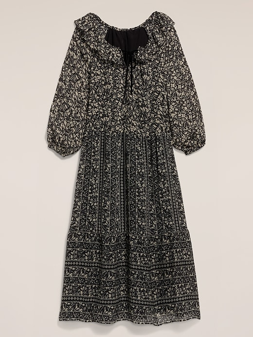 Image number 5 showing, Old Navy x Anna Sui Tiered Ruffle Maxi Dress