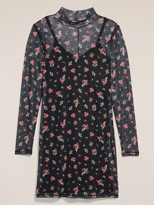 Image number 4 showing, Old Navy x Anna Sui Sheer Mini Dress