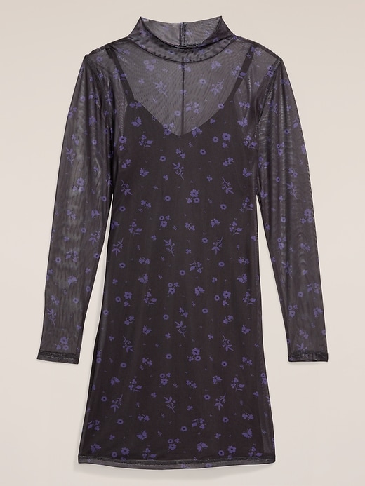 Image number 4 showing, Old Navy x Anna Sui Sheer Mini Dress