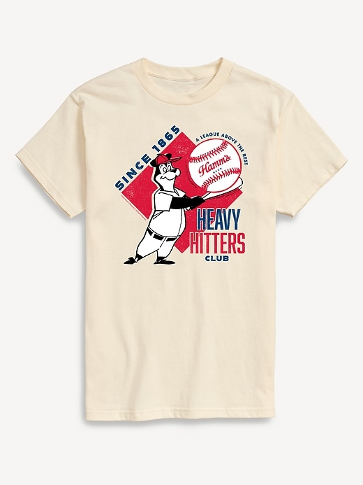 Image number 1 showing, Hamms Heavy Hitters Club Short Sleeve Graphic T-Shirt