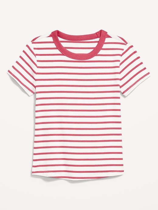 Image number 4 showing, Snug Crew-Neck Ribbed T-Shirt