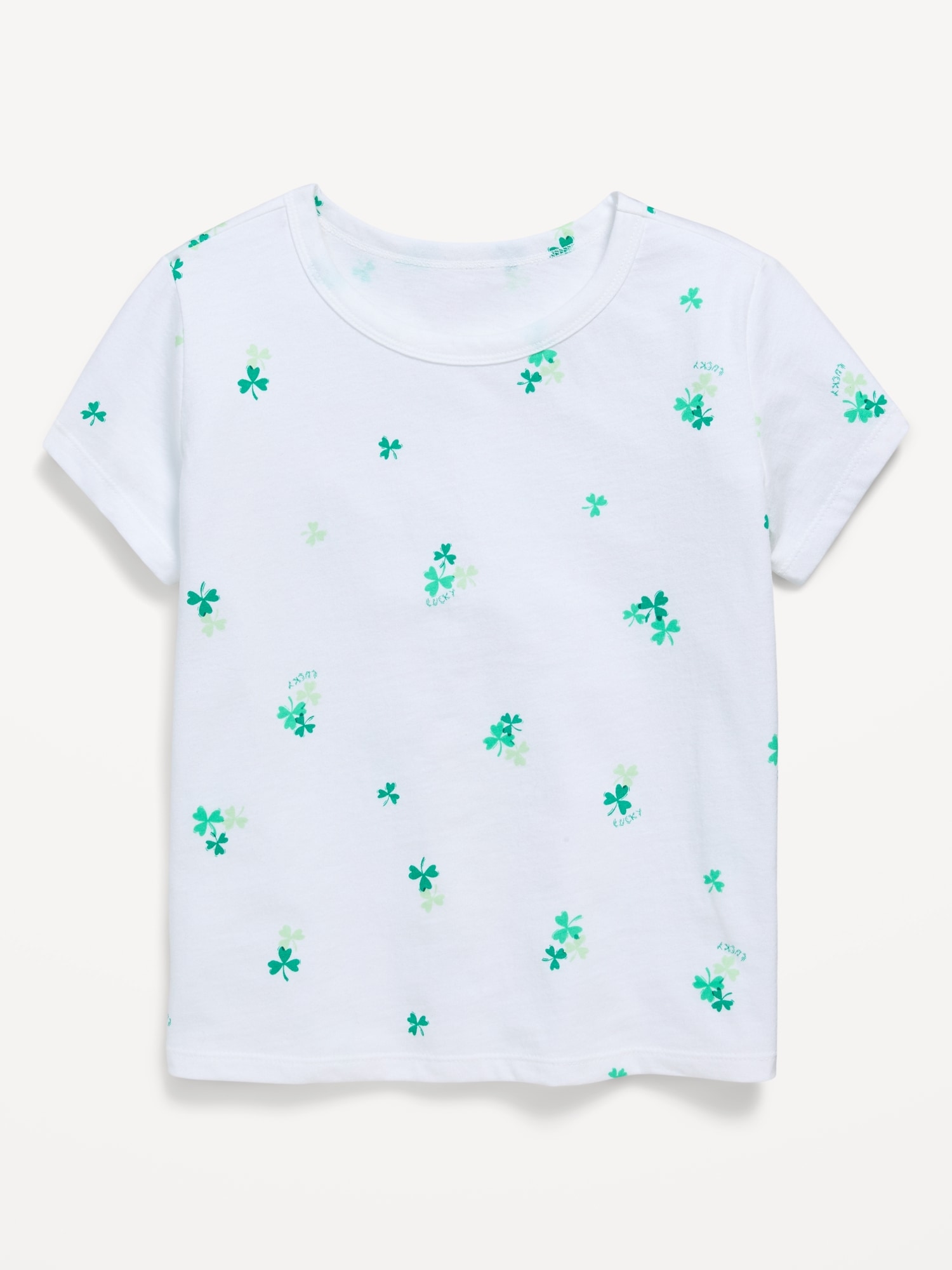 Softest Printed Short-Sleeve T-Shirt for Girls
