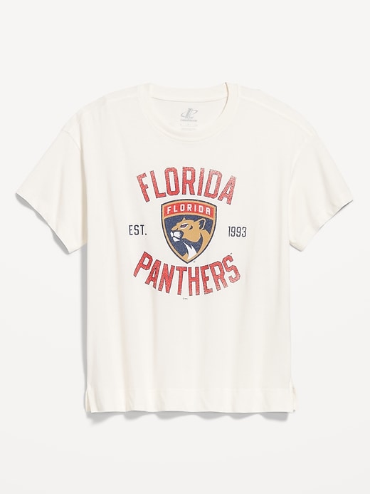 Image number 2 showing, NHL Crew-Neck T-Shirt for Women