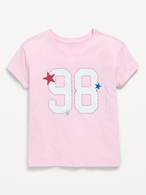 Short-Sleeve Graphic T-Shirt for Girls