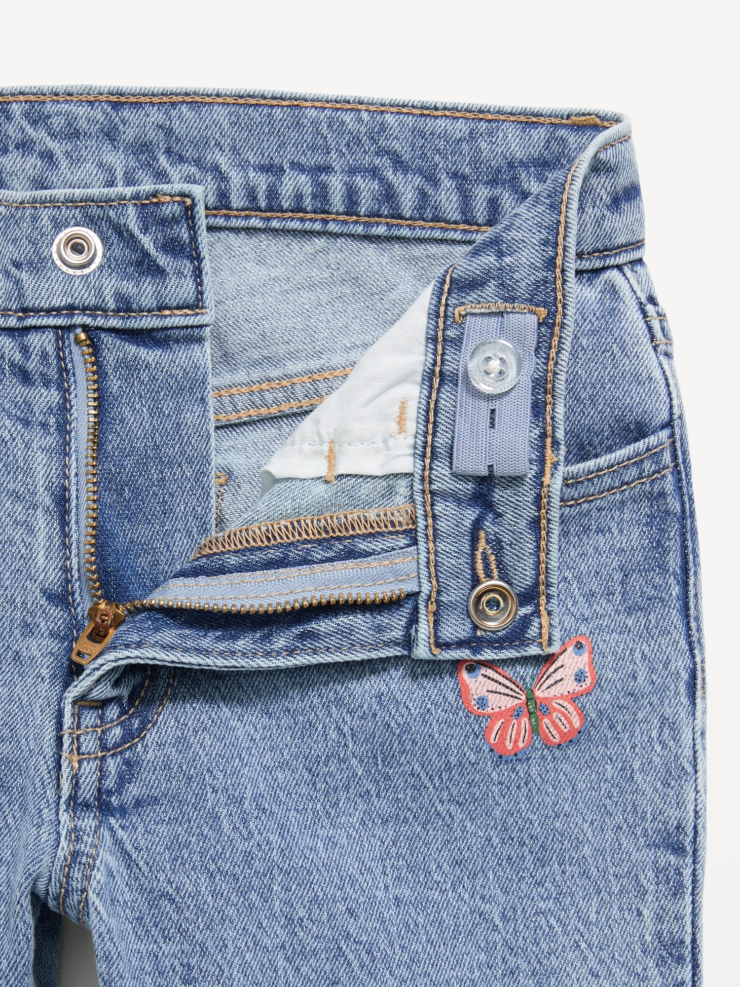 High-Waisted Flare-Leg Jeans for Girls