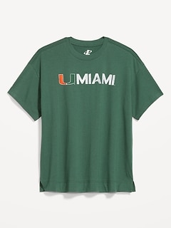 College Crew-Neck T-Shirt for Women