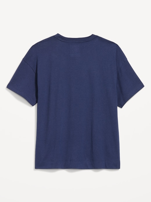 Image number 2 showing, College Crew-Neck T-Shirt for Women