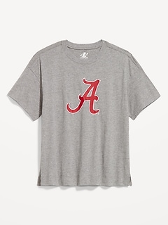 College Crew-Neck T-Shirt for Women