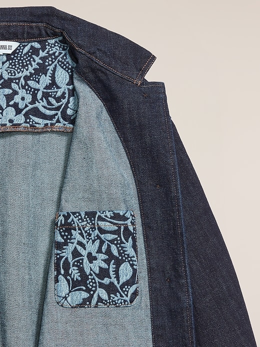 Image number 6 showing, Old Navy x Anna Sui Denim Chore Jacket