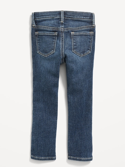 Image number 3 showing, High-Waisted Rockstar 360° Stretch Heart-Patch Jeggings for Toddler Girls