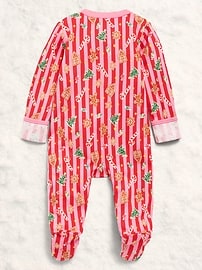 Image number 3 showing, 2-Way-Zip Sleep & Play Footed One-Piece for Baby