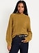 Seaside Cotton Roll-Neck Cable-Knit Sweater - image 2