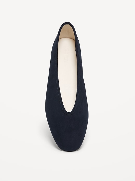Image number 3 showing, V-Cut Ballet Flats