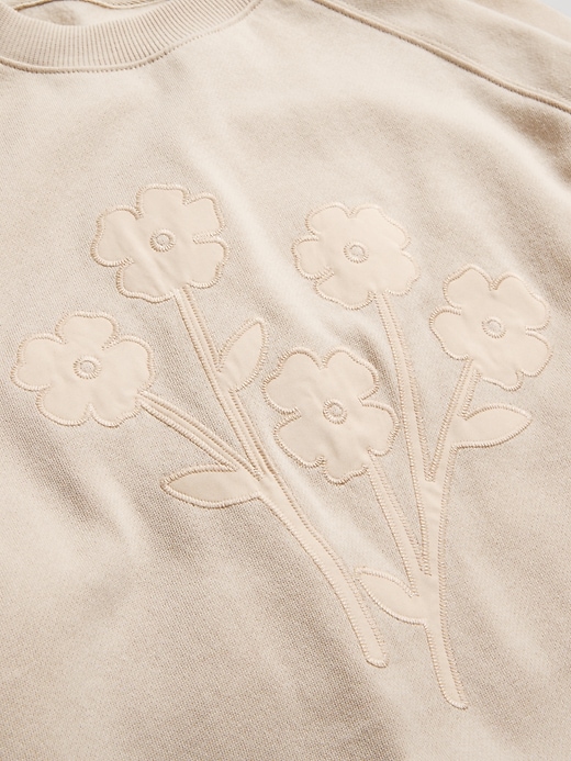 Image number 5 showing, Oversized Graphic Raglan Sweatshirt