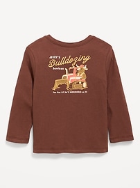 Image number 2 showing, Long-Sleeve Unisex Graphic T-Shirt for Toddler