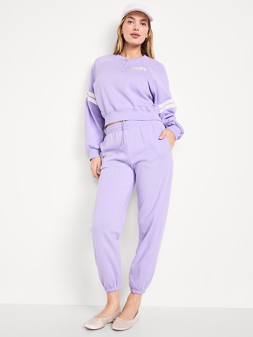 Image number 3 showing, High-Waisted SoComfy Jogger Sweatpants